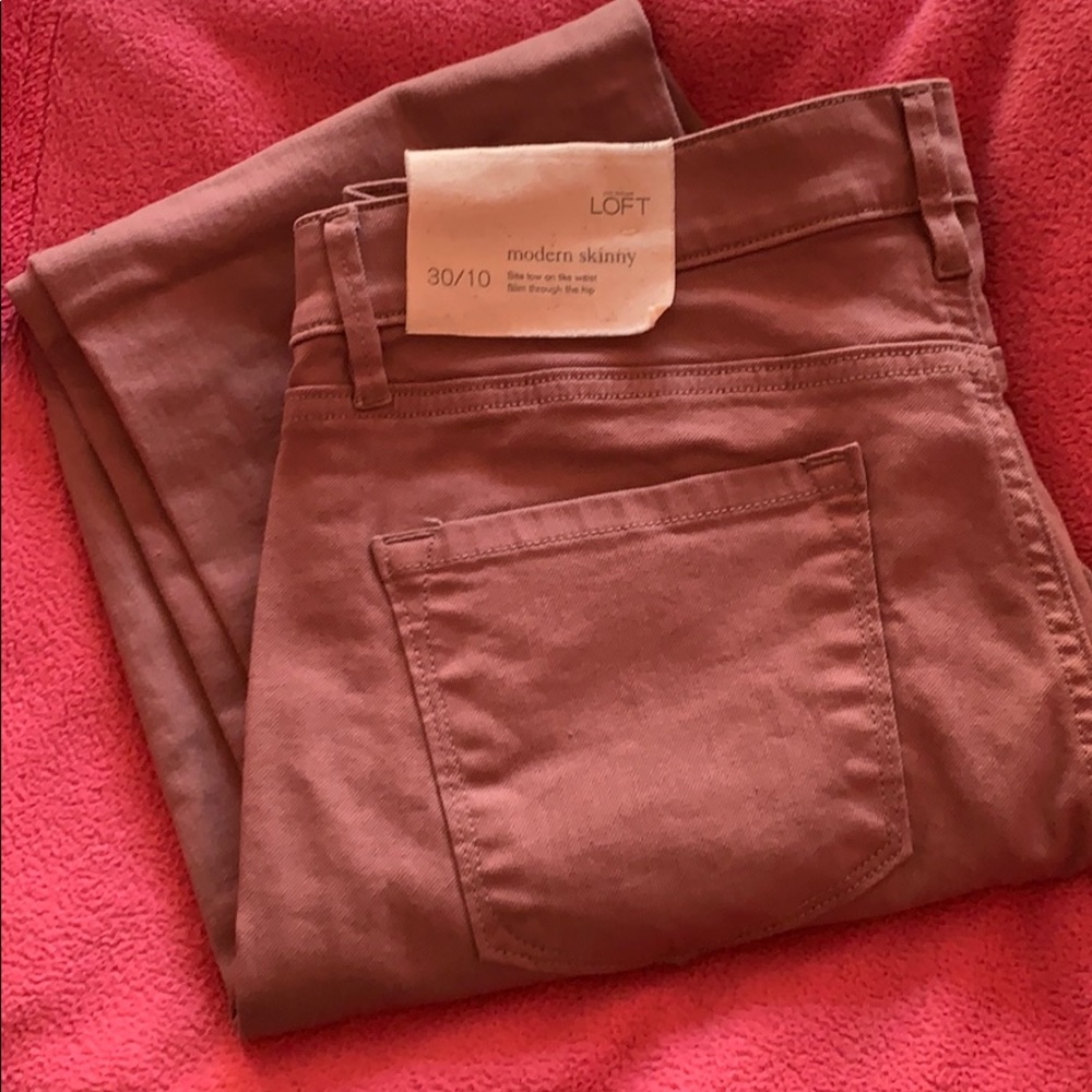 Loft Modern Skinny Jeans